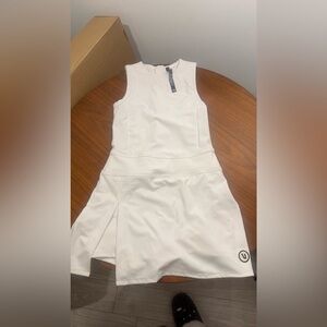 Vuori White Sleeveless Dress